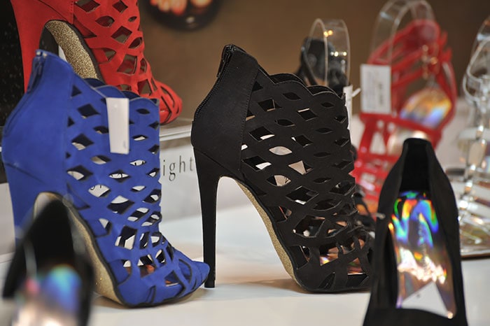 Towering heels from Jessica Wright's shoe collection