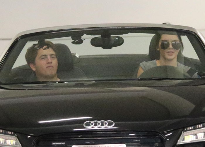 Kendall Jenner loves her new Audi R8 Spyder