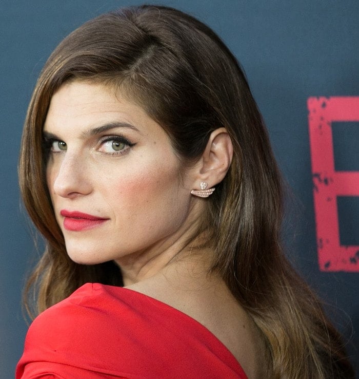 Lake Bell at the premiere of her latest film No Escape