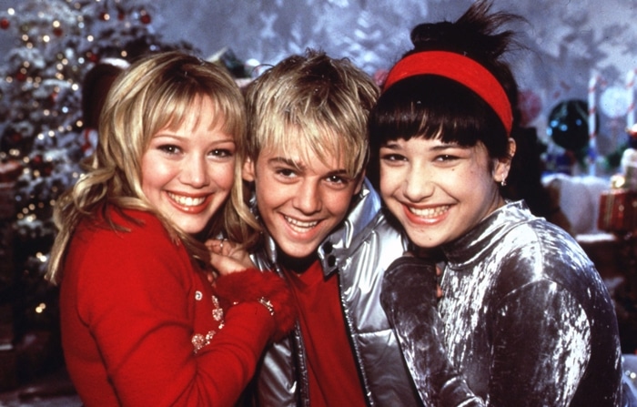 Aaron Carter was dating teen queen Hilary Duff when he appeared on her hit Disney Channel show Lizzie McGuire alongside Lalaine Vergara-Paras