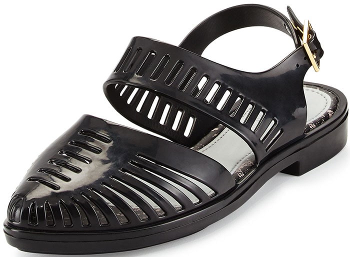 Melissa Jason Wu Magda Jelly Sandal in Black