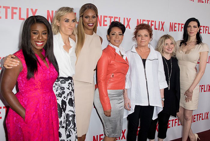 The cast of "Orange Is the New Black" at the Netflix series' FYC screening held at DGA Theater in New York City on August 11, 2015