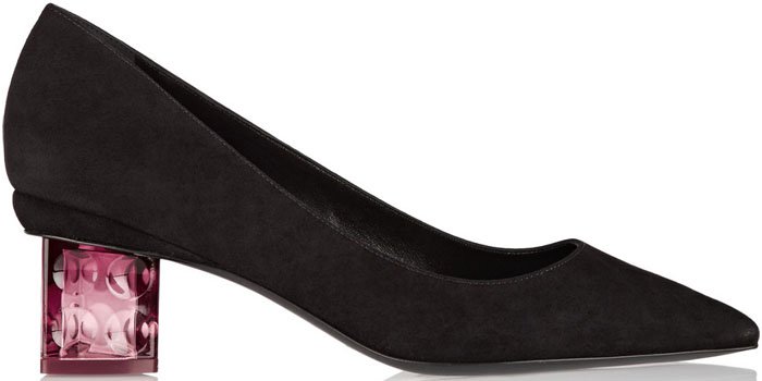 Nicholas Kirkwood "Carnaby" Prism Suede Pumps