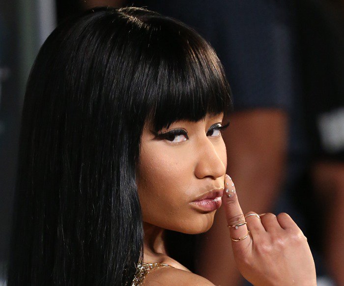 Nicki Minaj attends the 2015 MTV Video Music Awards