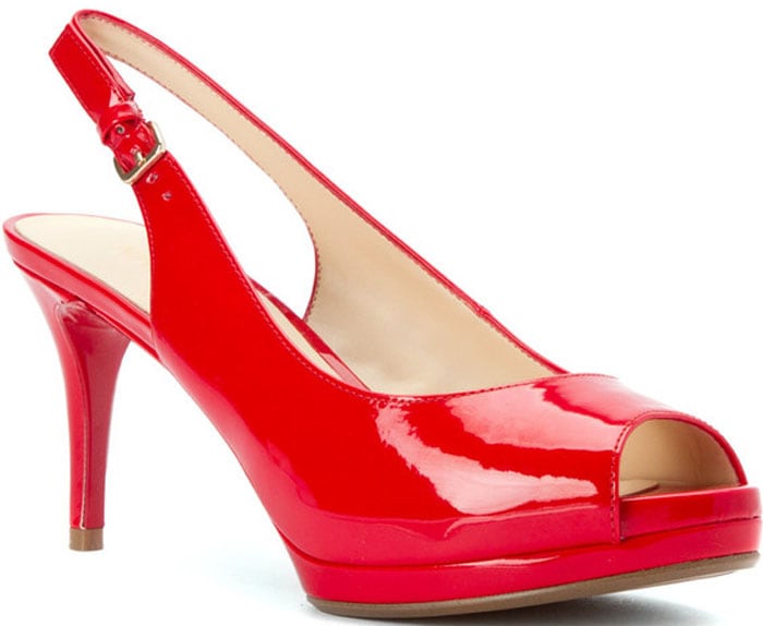 Nine West Cinema Pumps in Red