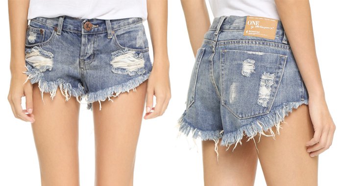 One Teaspoon Husk Bonitas Shorts