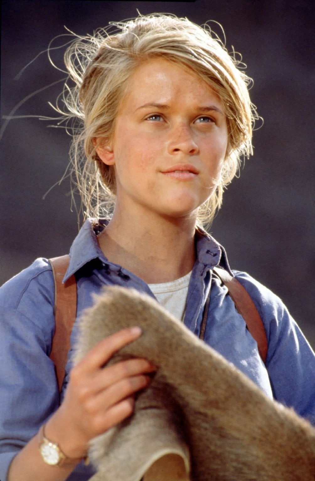 Reese Witherspoon as Nonnie Parker in the 1993 American adventure drama film A Far Off Place