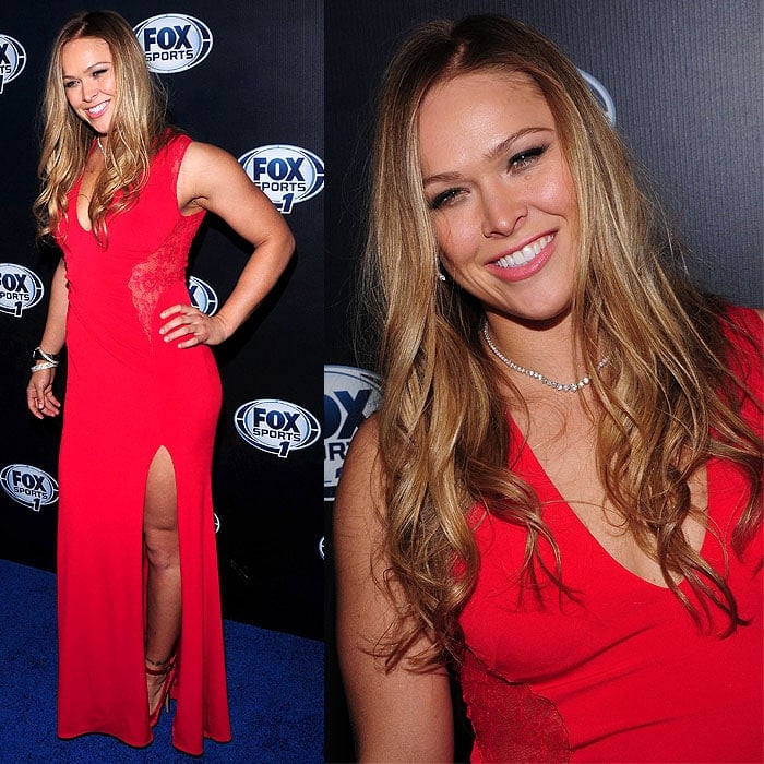 Ronda Rousey at the 2013 Fox Sports Media Group Upfront After-Party in New York City on May 3, 2013