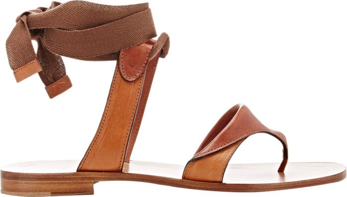 Sarah Flint "Grear" Ankle-Tie Sandals