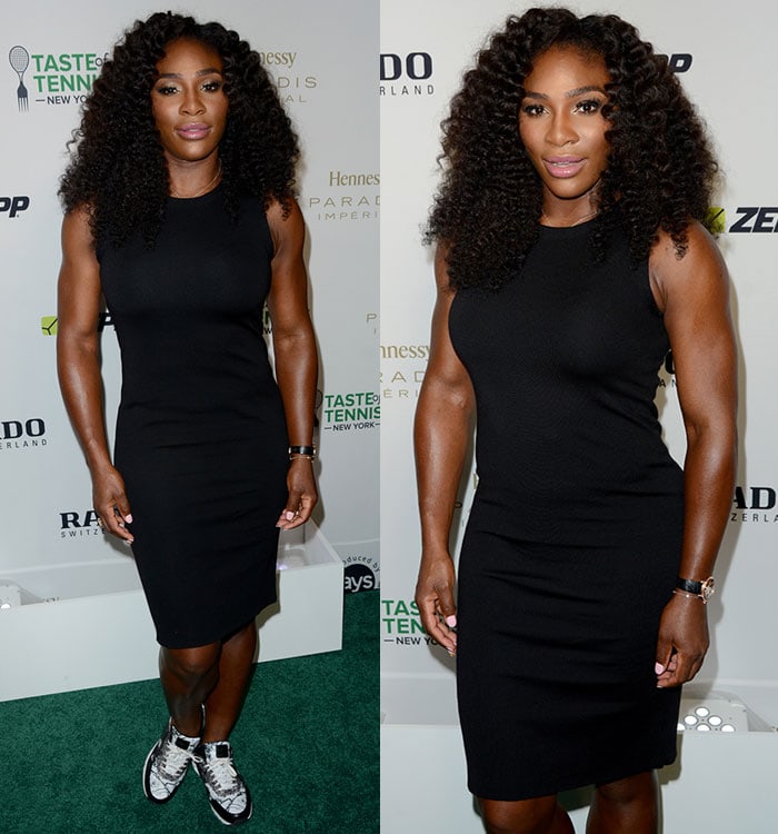 Serena Williams at the 2015 Taste of Tennis New York at the W New York Hotel