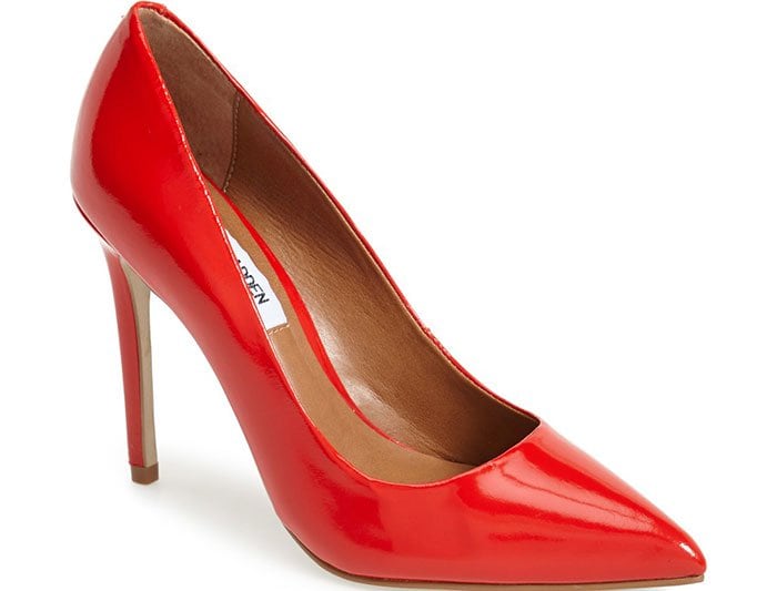 Steve Madden Proto Pointy-Toe Pumps Red