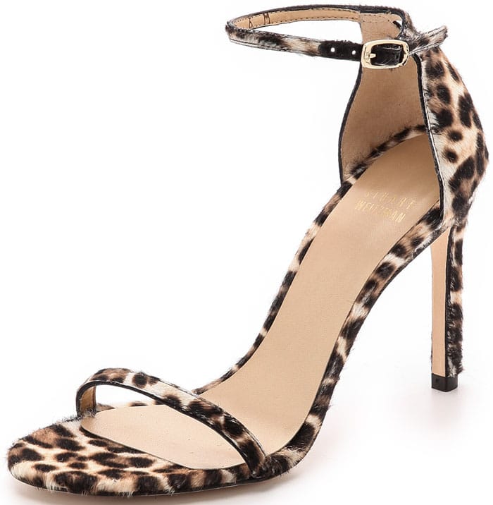 Stuart Weitzman Nudistsong Haircalf Sandals