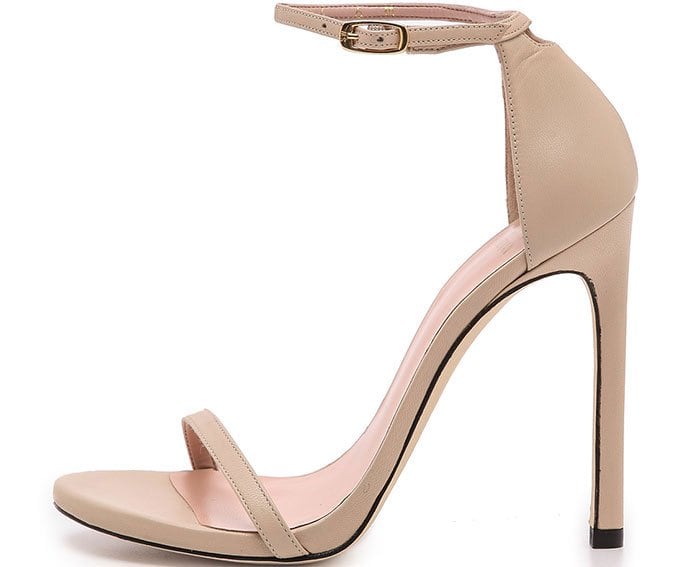 Stuart Weitzman Nudist Sandals Pan