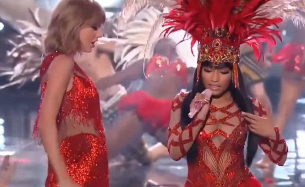 Taylor Swift and Nicki Minaj settled their dispute and performed together at the 2015 MTV Video Music Awards