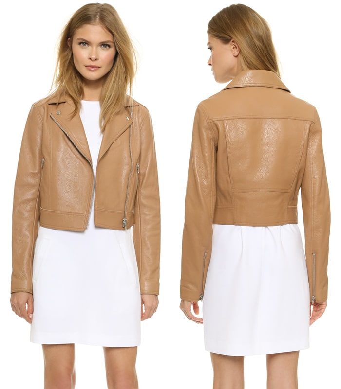 T by Alexander Wang Classic Moto Jacket