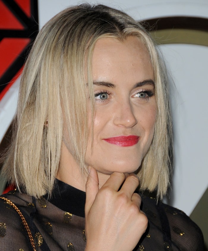 Taylor Schilling at W Hotels: All Aboard! Party held on the Grand Banks