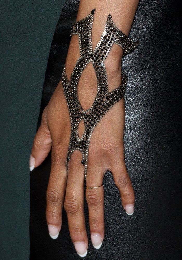 Tyra Banks with jewelry by Lionette and Ruby Stella