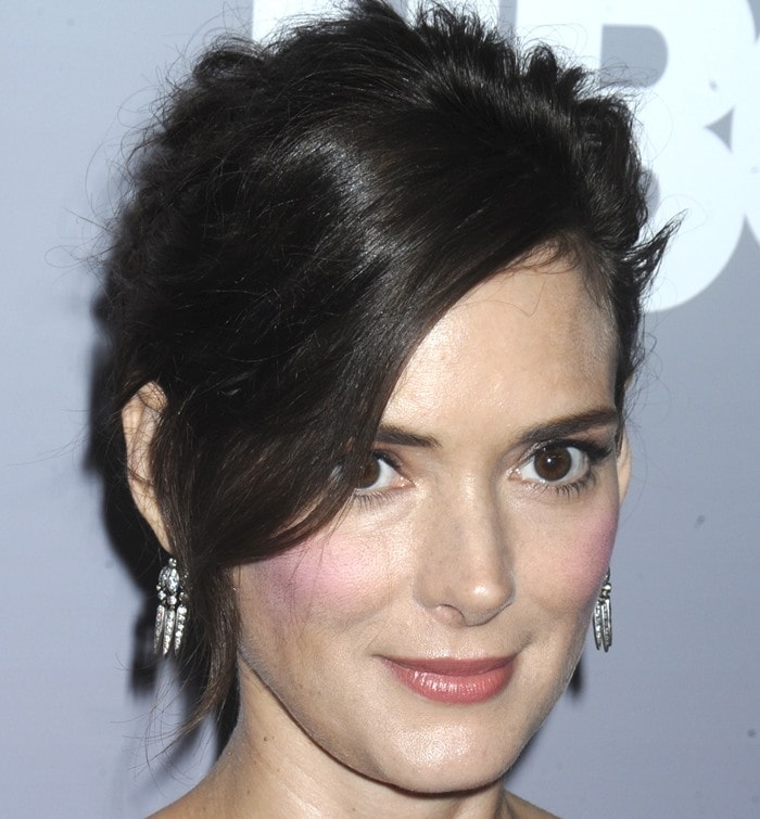 Winona Ryder is known for her beautiful, huge eyes