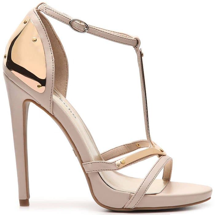 Zigi Soho Midway Gold-Plated Sandals