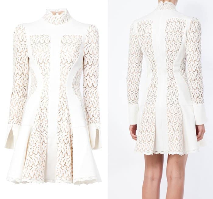 Alexander McQueen Broderie Anglaise Dress