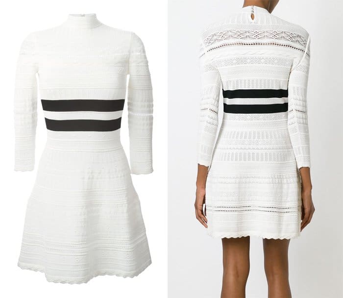 Alexander McQueen Victorian Lace Knit Dress