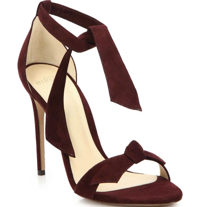 Alexandre Birman Ankle-Tie Sandals