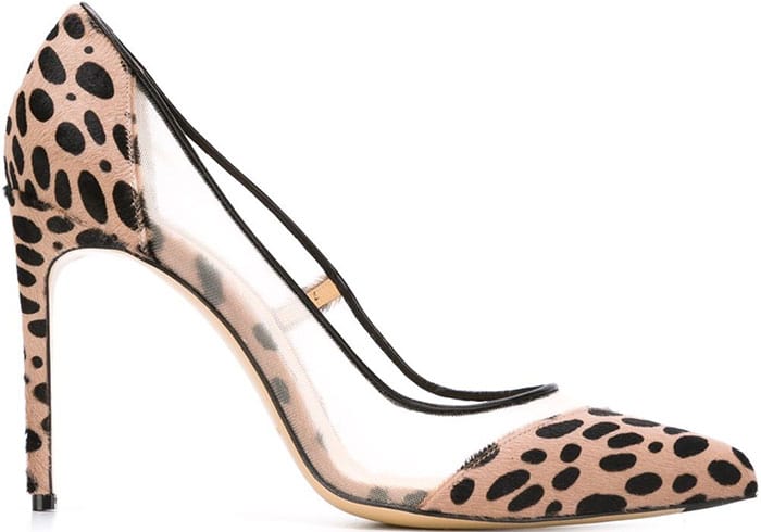 Bionda Castana Bay Pumps Leopard Print