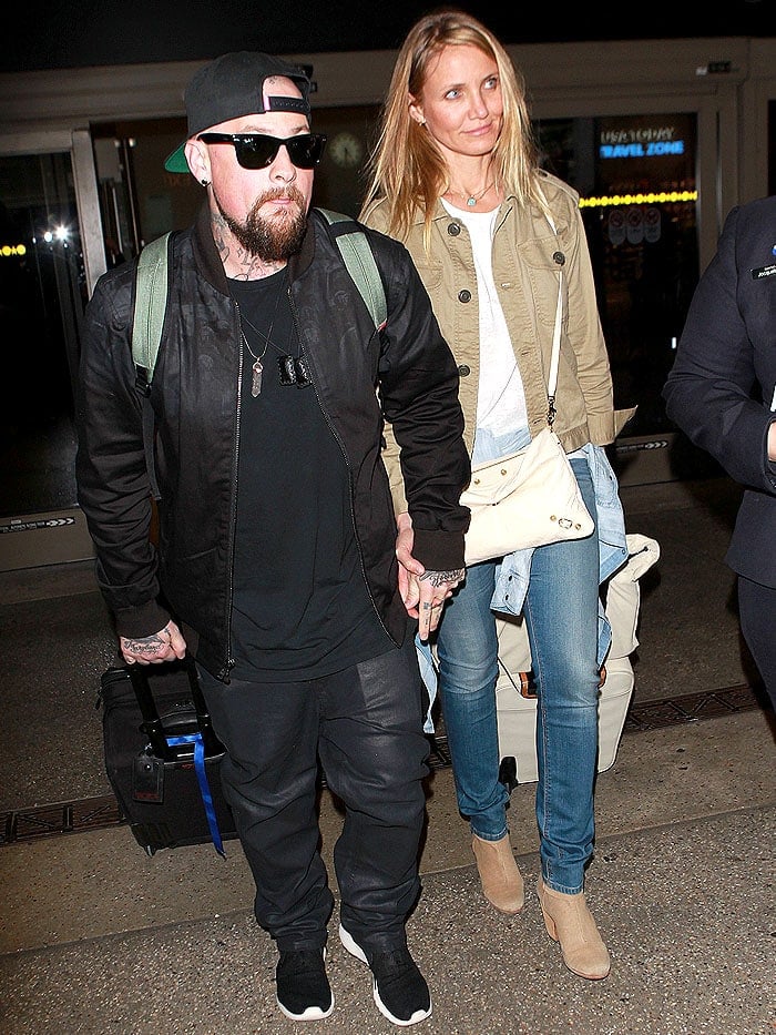 Husband-and-wife Benji Madden and Cameron Diaz