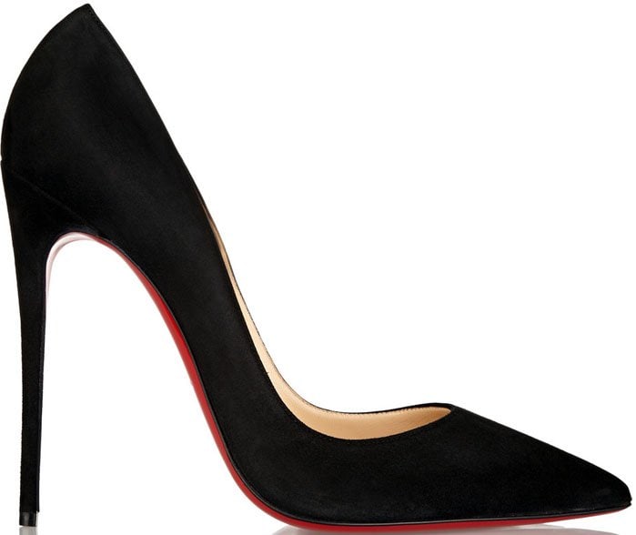 Christian Louboutin So Kate 120 Suede Pumps