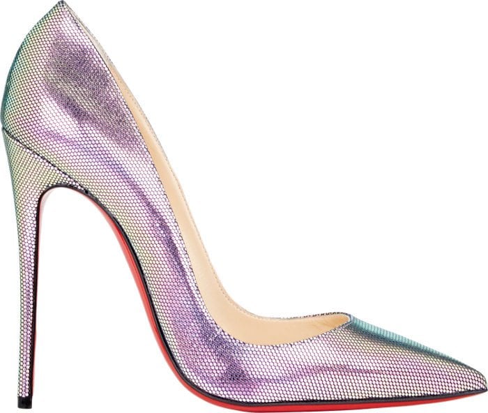 Christian Louboutin So Kate Pumps Iridescent Fabric