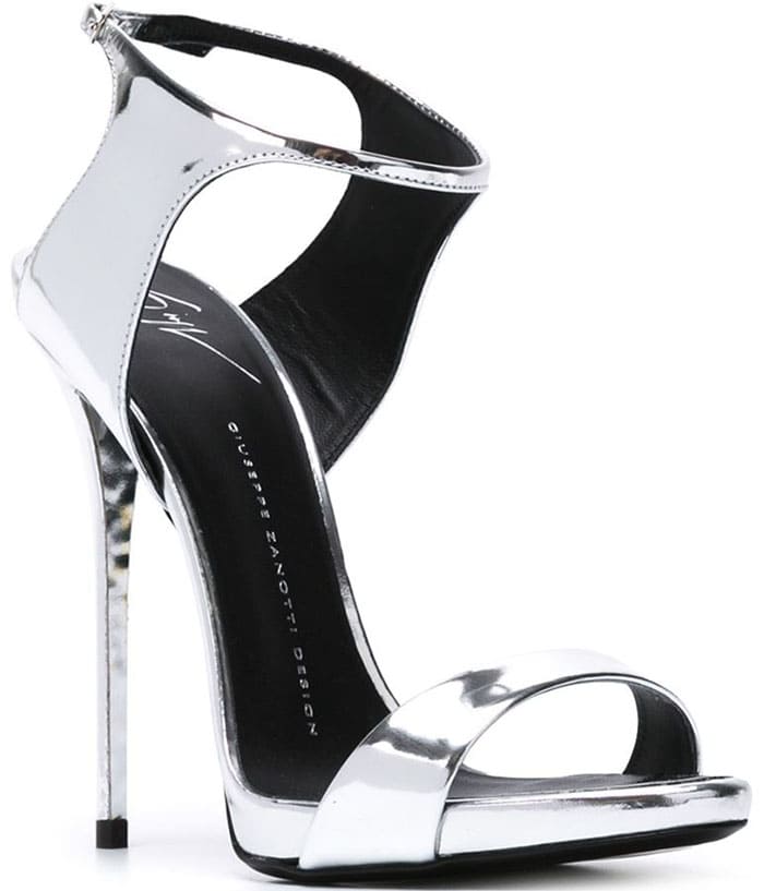 Giuseppe Zanotti Ankle Strap Metallic Sandals