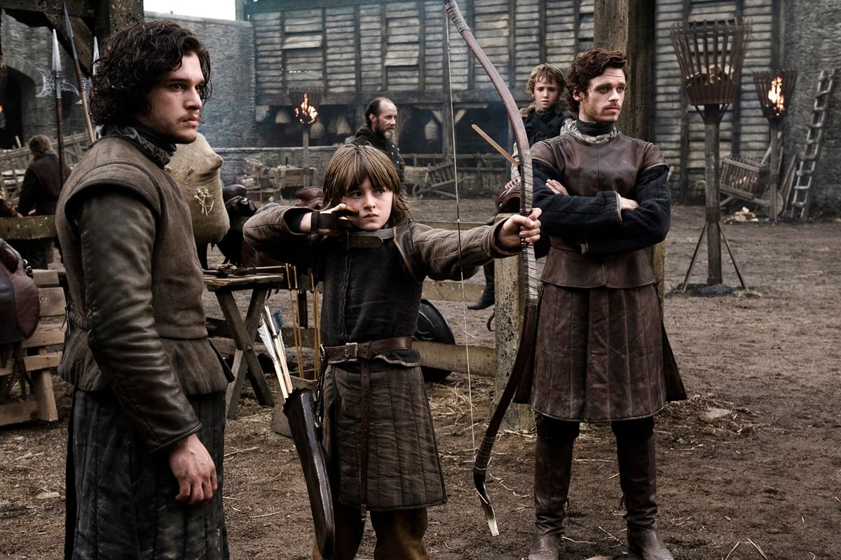 Isaac Hempstead-Wright was just 10 years old when the got cast as Bran Stark and co-starred with Richard Madden as Robb Stark and Kit Harington as Jon Snow