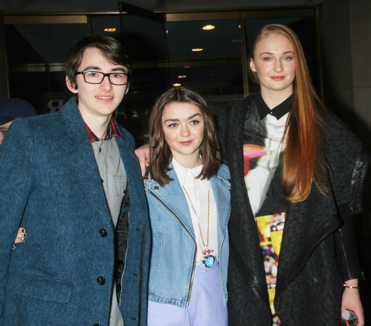 Sophie Turner, Maisie Williams, and Isaac Hempstead Wright grew up on the set of Game of Thrones