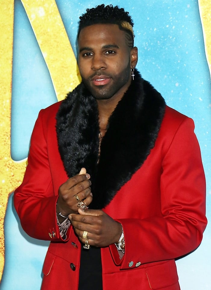 Jason Derulo, who plays Rum Tum Tugger  in the movie attends The World Premiere of Cats