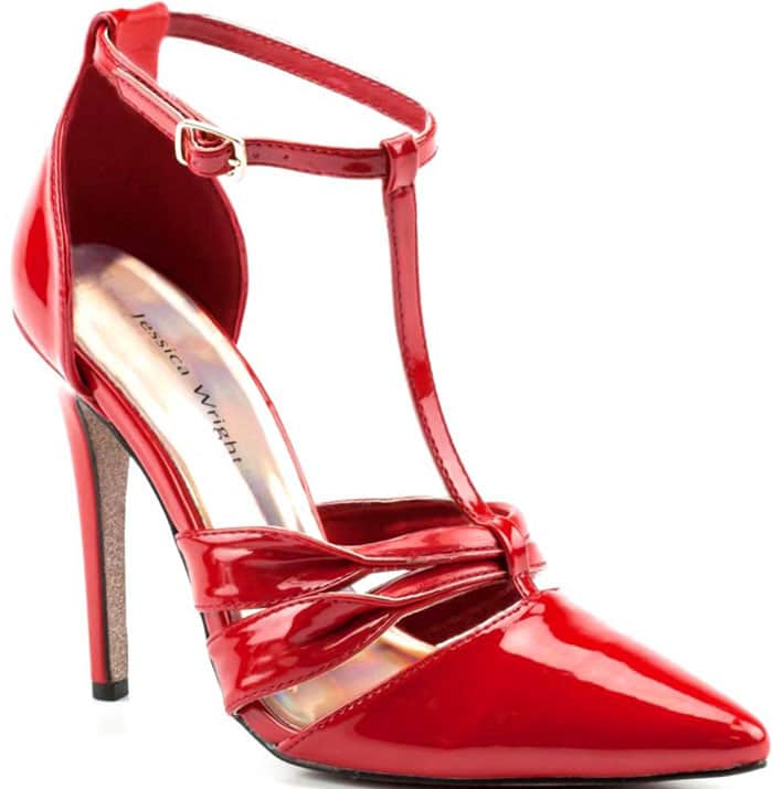 Jessica Wright "Amara" Pumps red