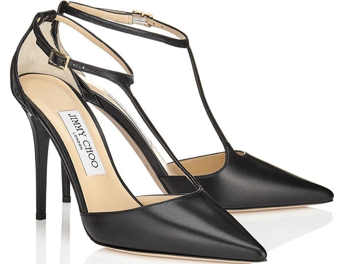 Jimmy Choo "Hitzy 85" Pumps Black