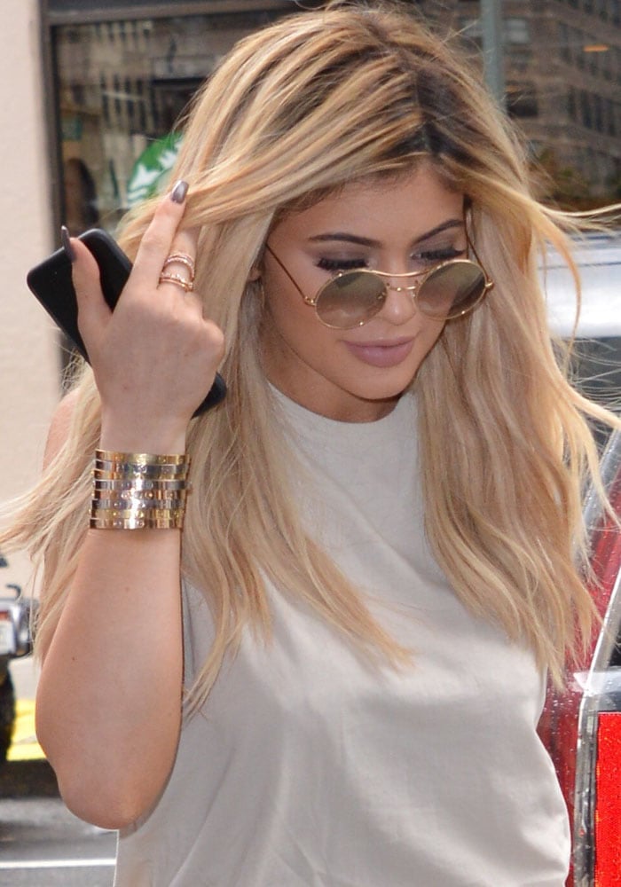 Kylie Jenner recently revealed why her breasts look so big