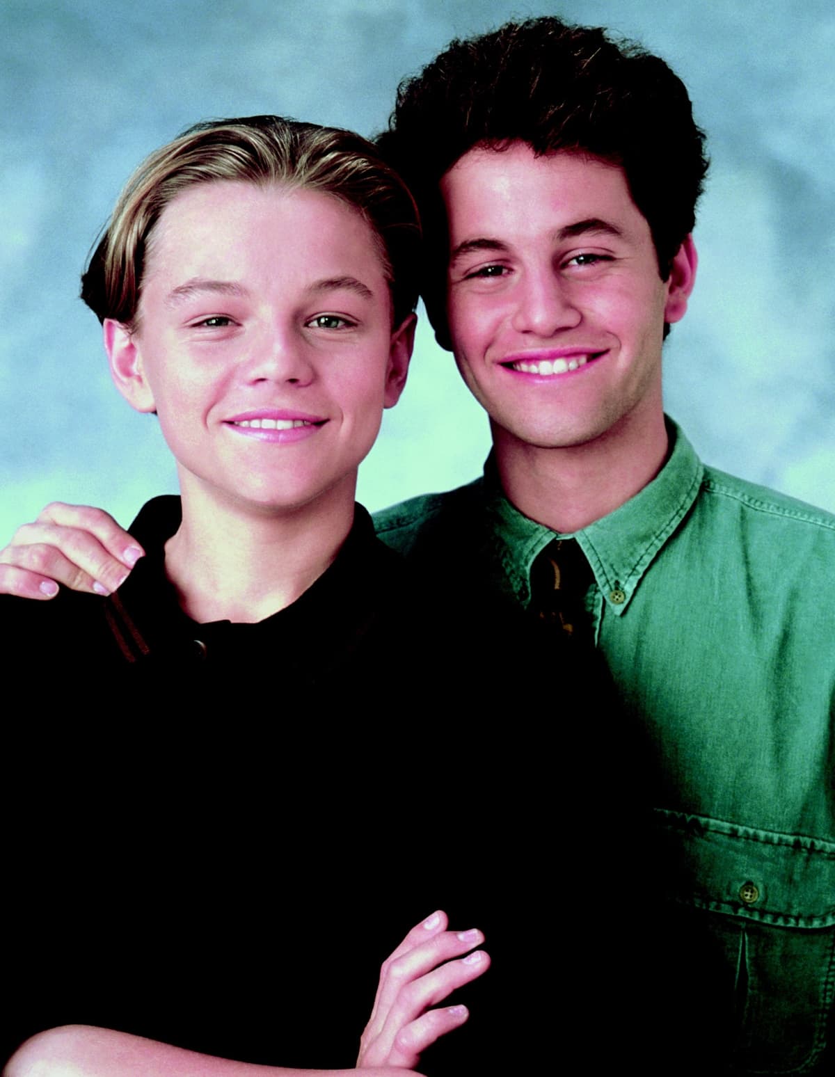 Leonardo DiCaprio and Kirk Cameron starred together in the American television sitcom Growing Pains