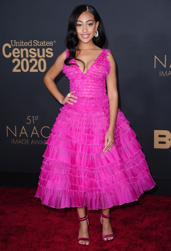 Lexi Underwood attends the 51st NAACP Image Awards