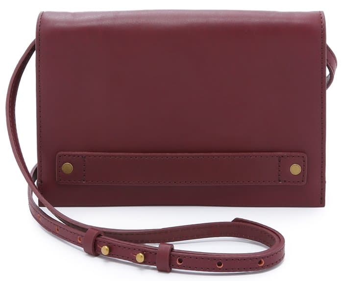 Madewell Crossbody Clutch in Dark Cabernet