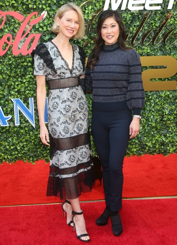 Naomi Watts and Kristi Yamaguchi attending the 2020 Gold Meets Golden Event