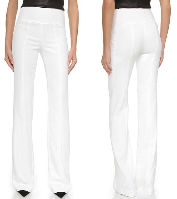 Narciso Rodriguez High Rise Pants