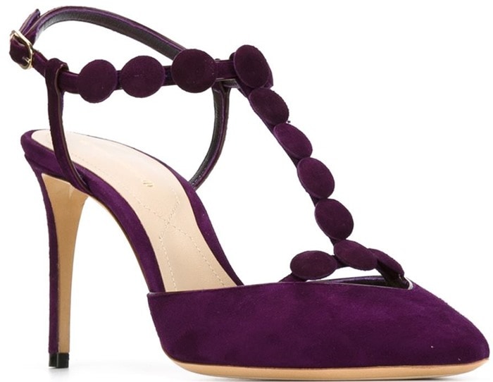 Nicholas Kirkwood Quantum suede pumps purple