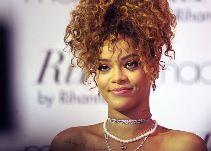 Rihanna launched her new fragrance, "RiRi by Rihanna," on September 1, 2015, at Macy's in Brooklyn, New York