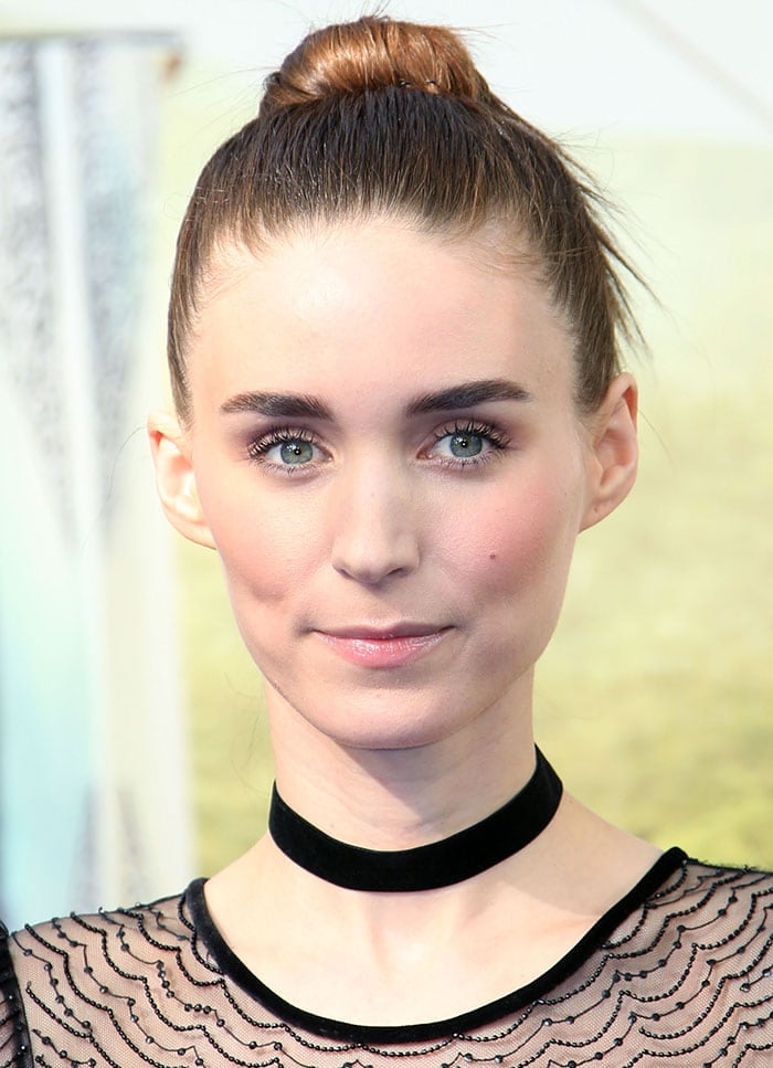 Rooney Mara attends the world premiere of "Pan" held at Leicester Square in London, England, on September 20, 2015