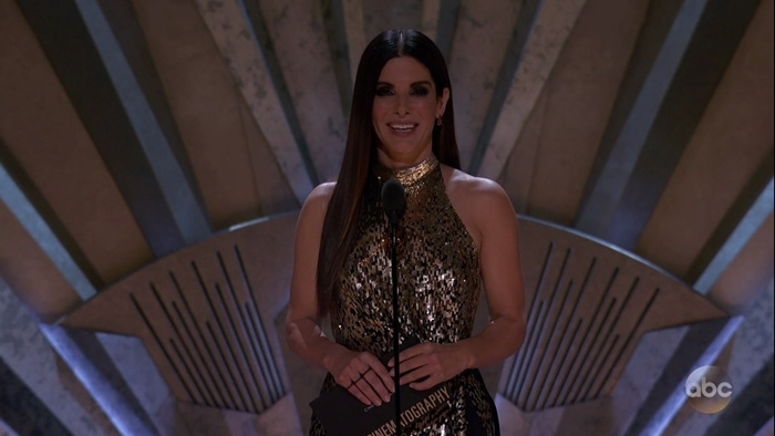 When presenting at the 90th Academy Awards, it looked like Sandra Bullock had discovered the fountain of youth