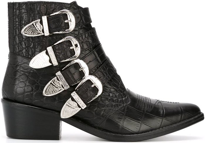 Toga Pulla Embossed Boots