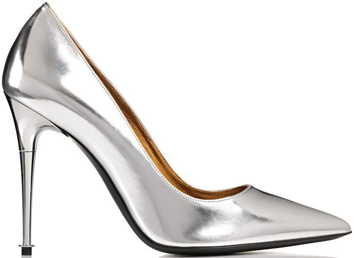 Tom Ford Metallic Leather Pump