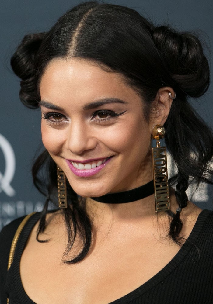 Vanessa Hudgens attends the world premiere of Jeremy Scott: The People's Designer in Los Angeles on September 8, 2015