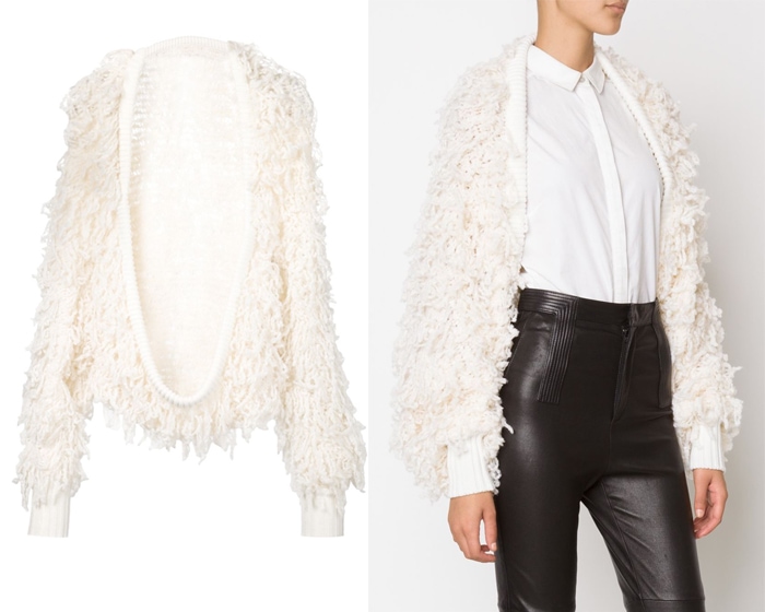 Alexandre Plokhov Shaggy Knit Bolero